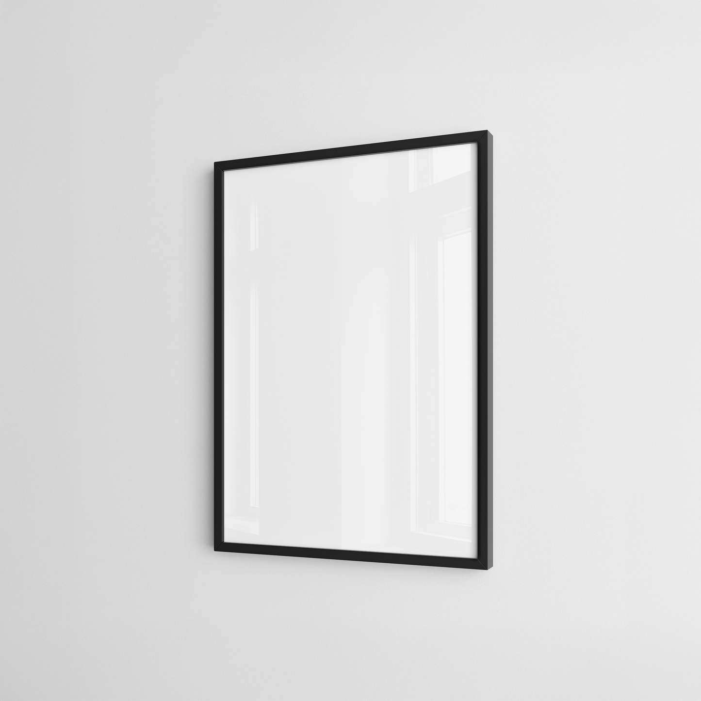 A4 Black Wooden Frame (Smooth)