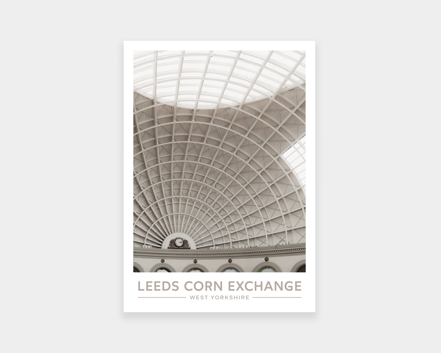 Leeds Corn Exchange Print