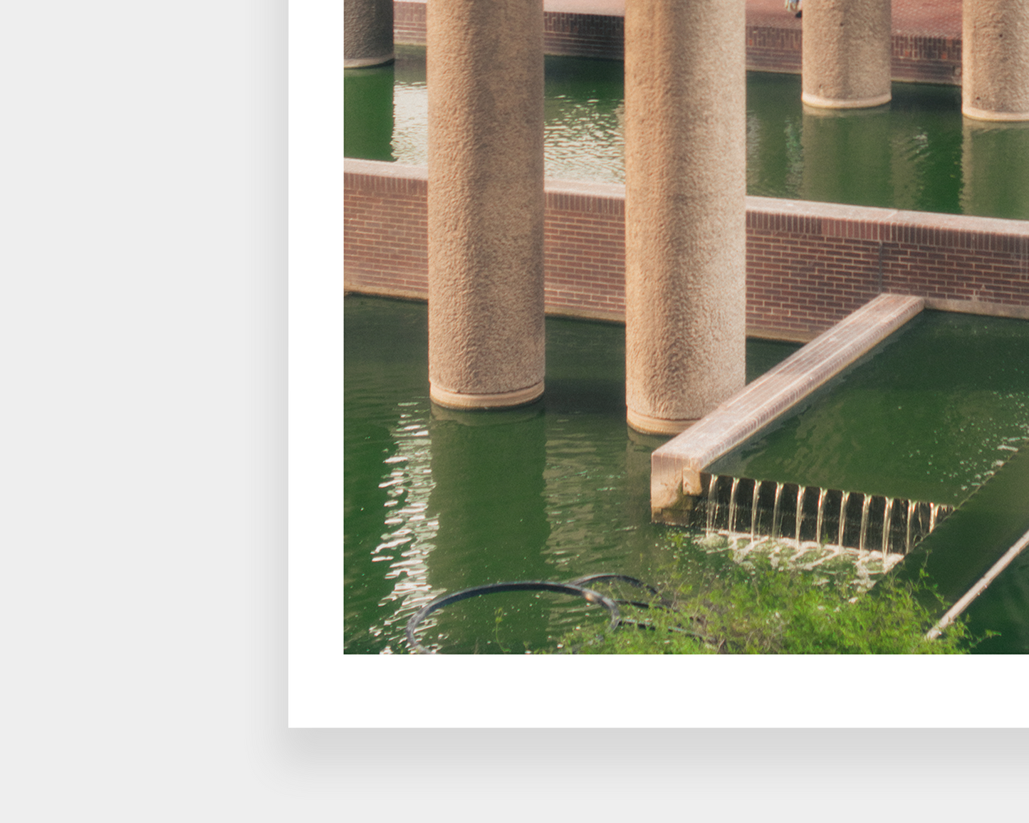 Barbican Water Gardens Print