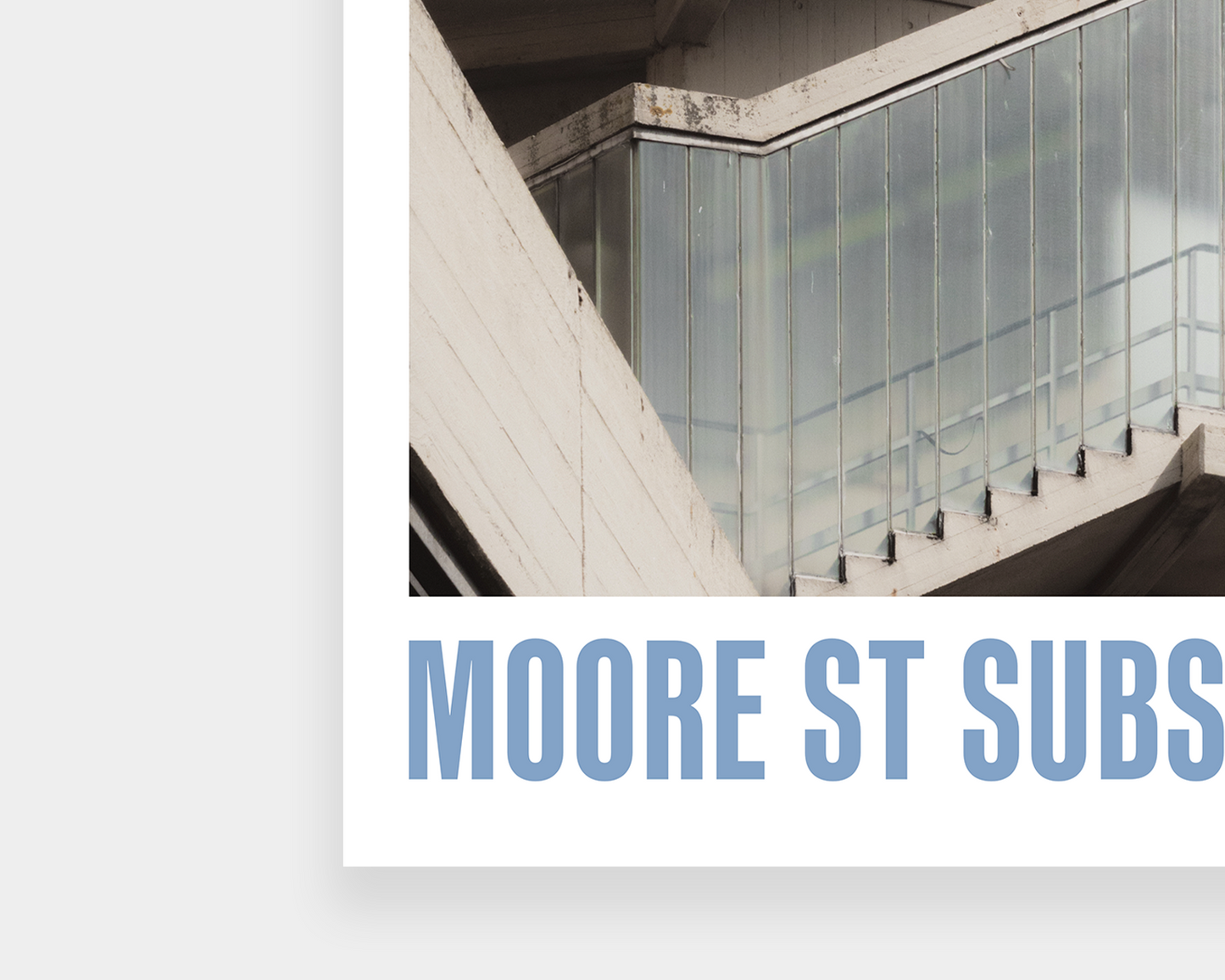 Moore St Substation Print