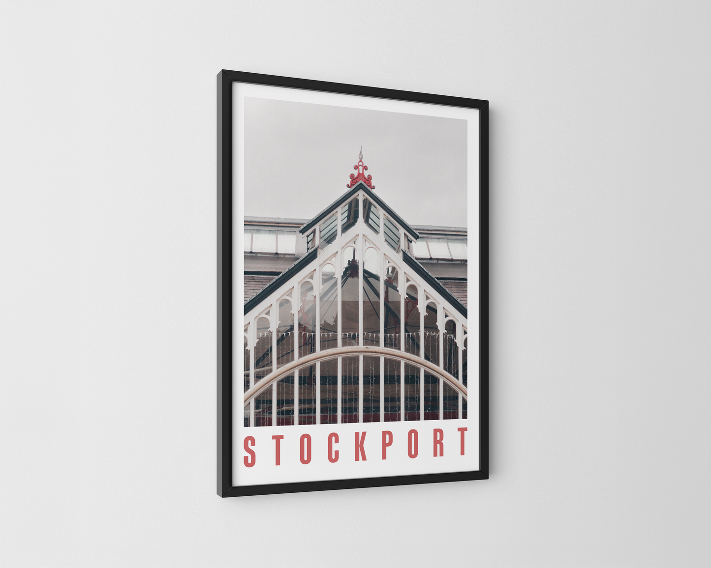 Stockport Market Place Print