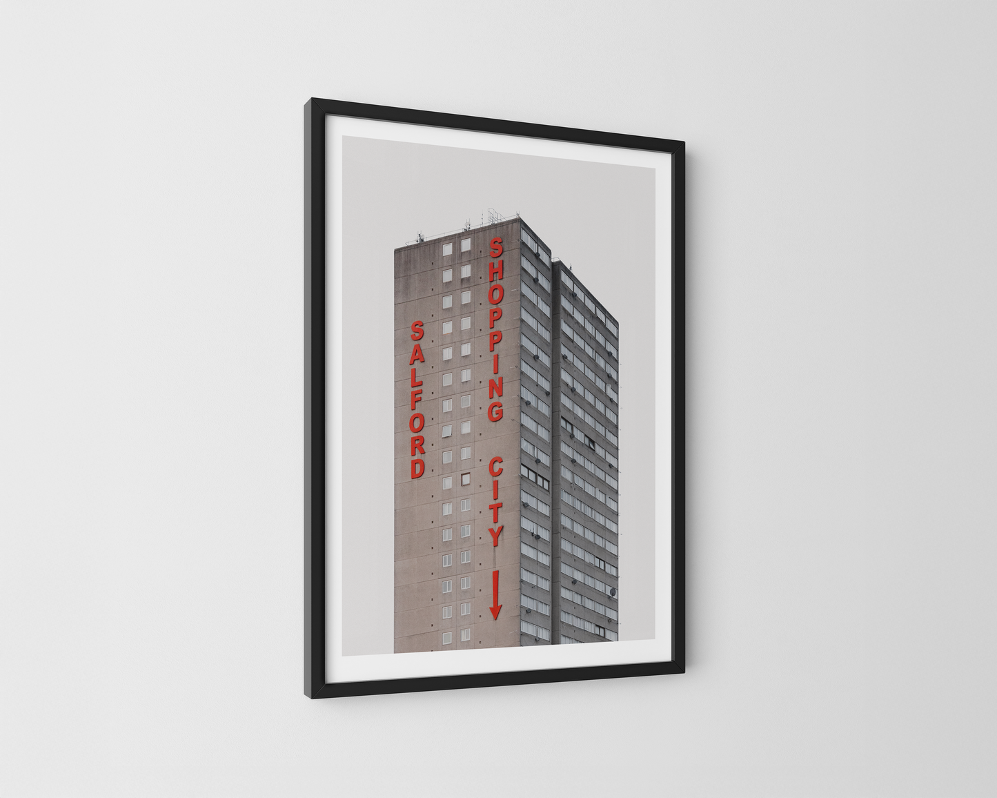 Salford Shopping City Print