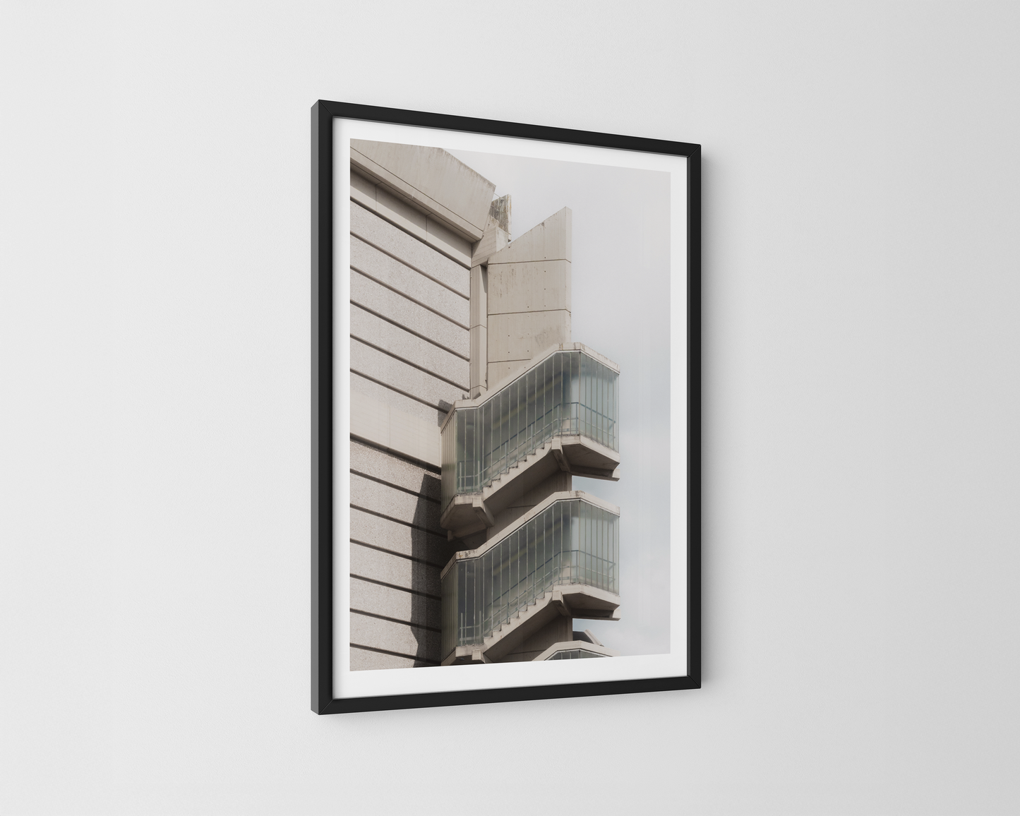 Moore St Substation Stairs Print