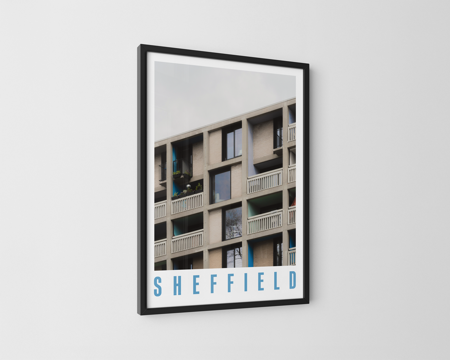 Sheffield Park Hill Print