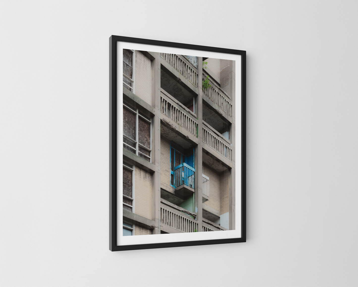 Park Hill Estate Balcony Print
