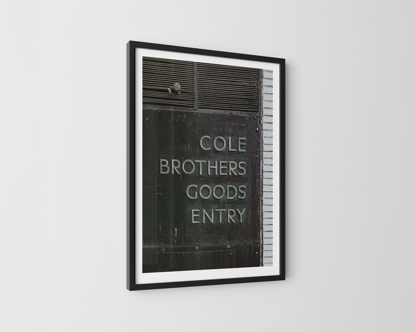 Cole Brothers Sheffield Print