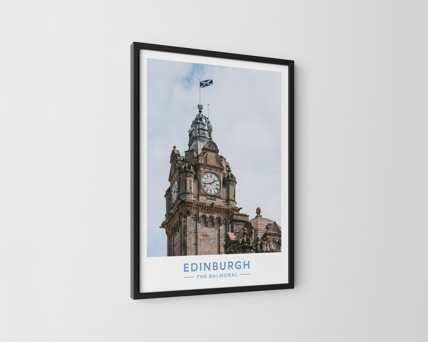 Edinburgh The Balmoral Print