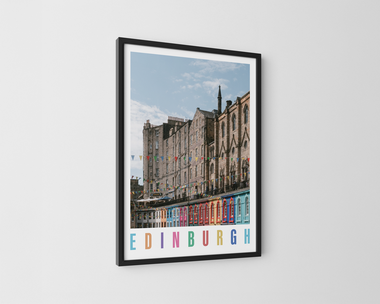 Edinburgh Victoria Street Print