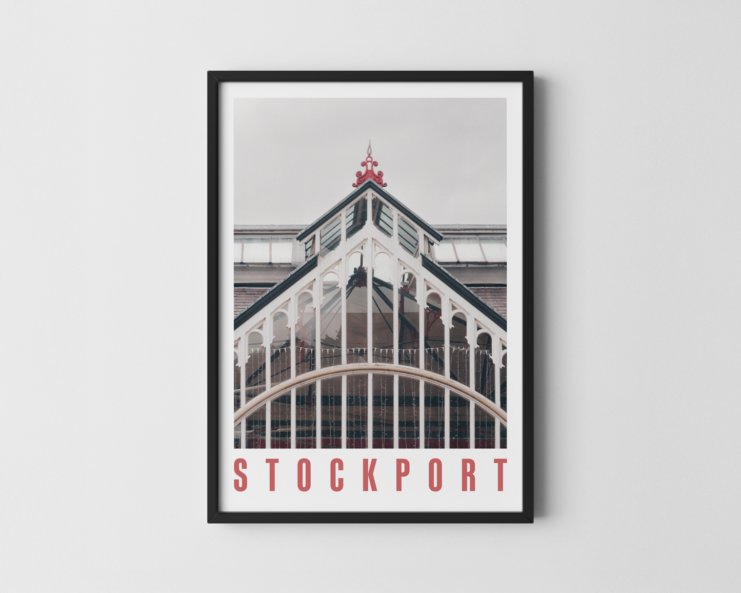 Stockport Market Place Print