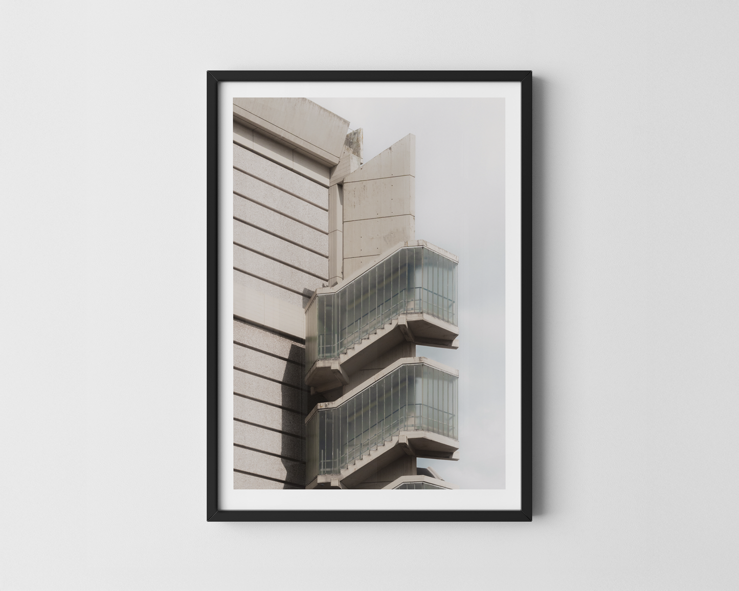 Moore St Substation Stairs Print