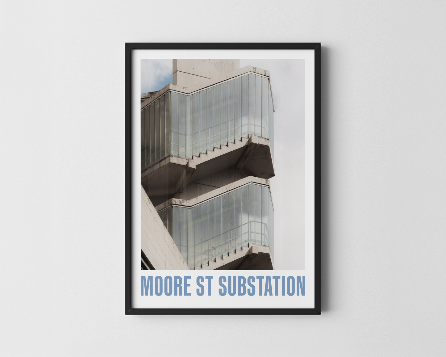 Moore St Substation Print