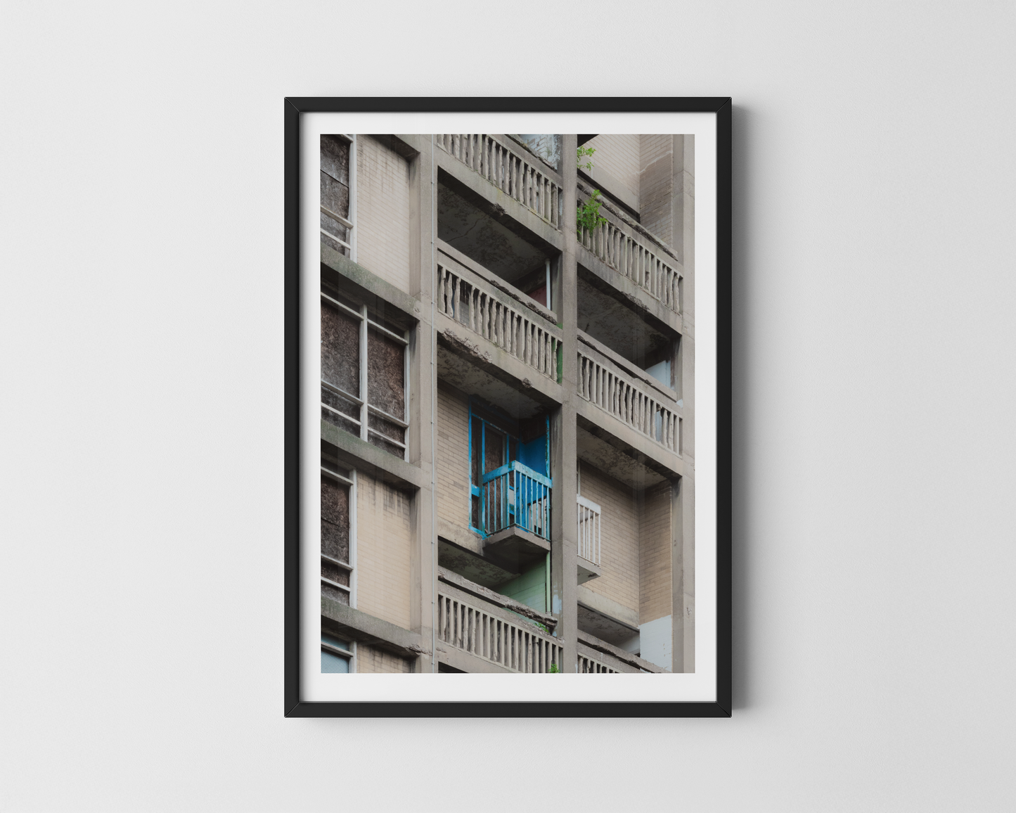 Park Hill Estate Balcony Print