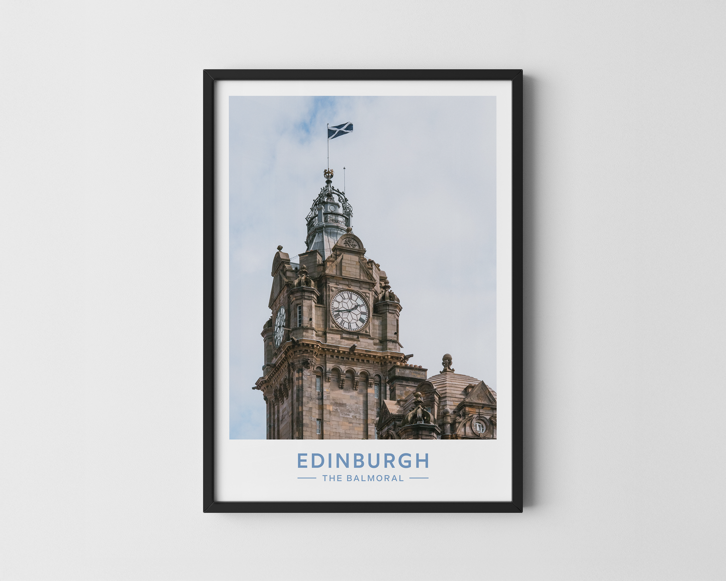Edinburgh The Balmoral Print
