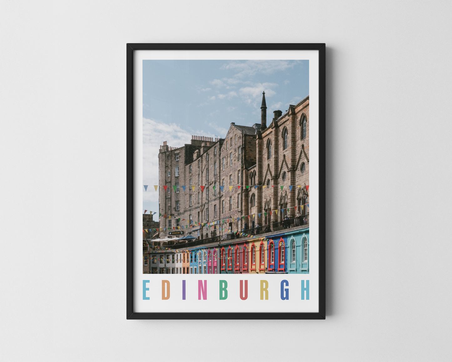 Edinburgh Victoria Street Print