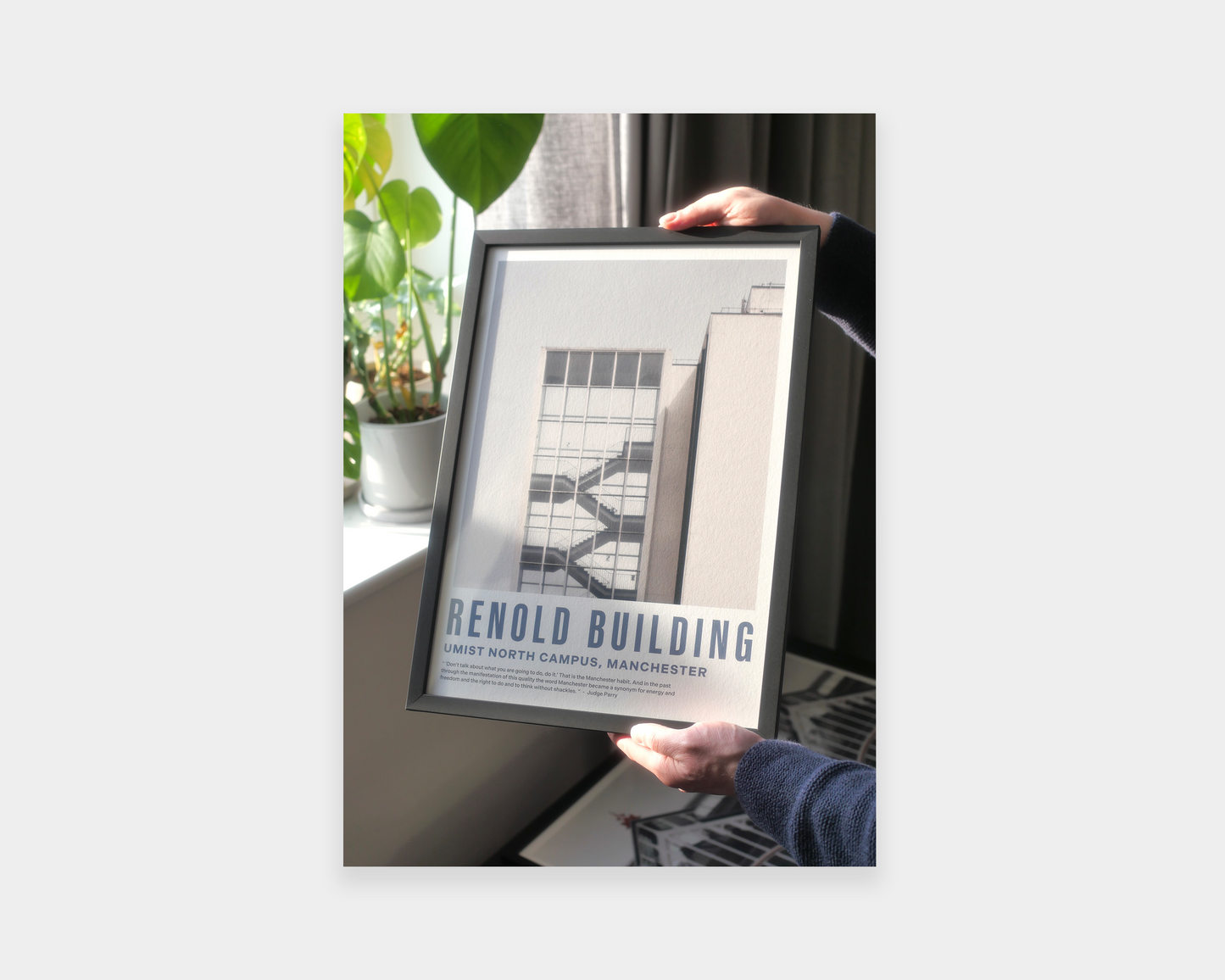 UMIST Renold Building Print