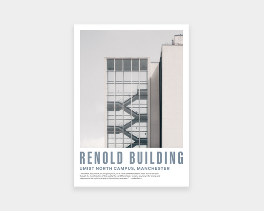 UMIST Renold Building Print