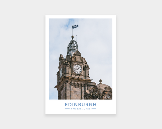 Edinburgh The Balmoral Print