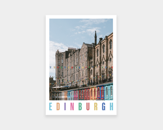 Edinburgh Victoria Street Print