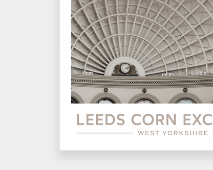 Leeds Corn Exchange Print