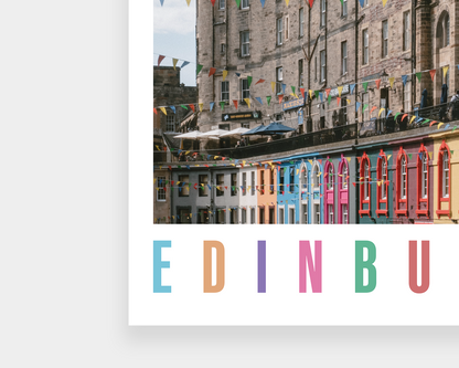 Edinburgh Victoria Street Print