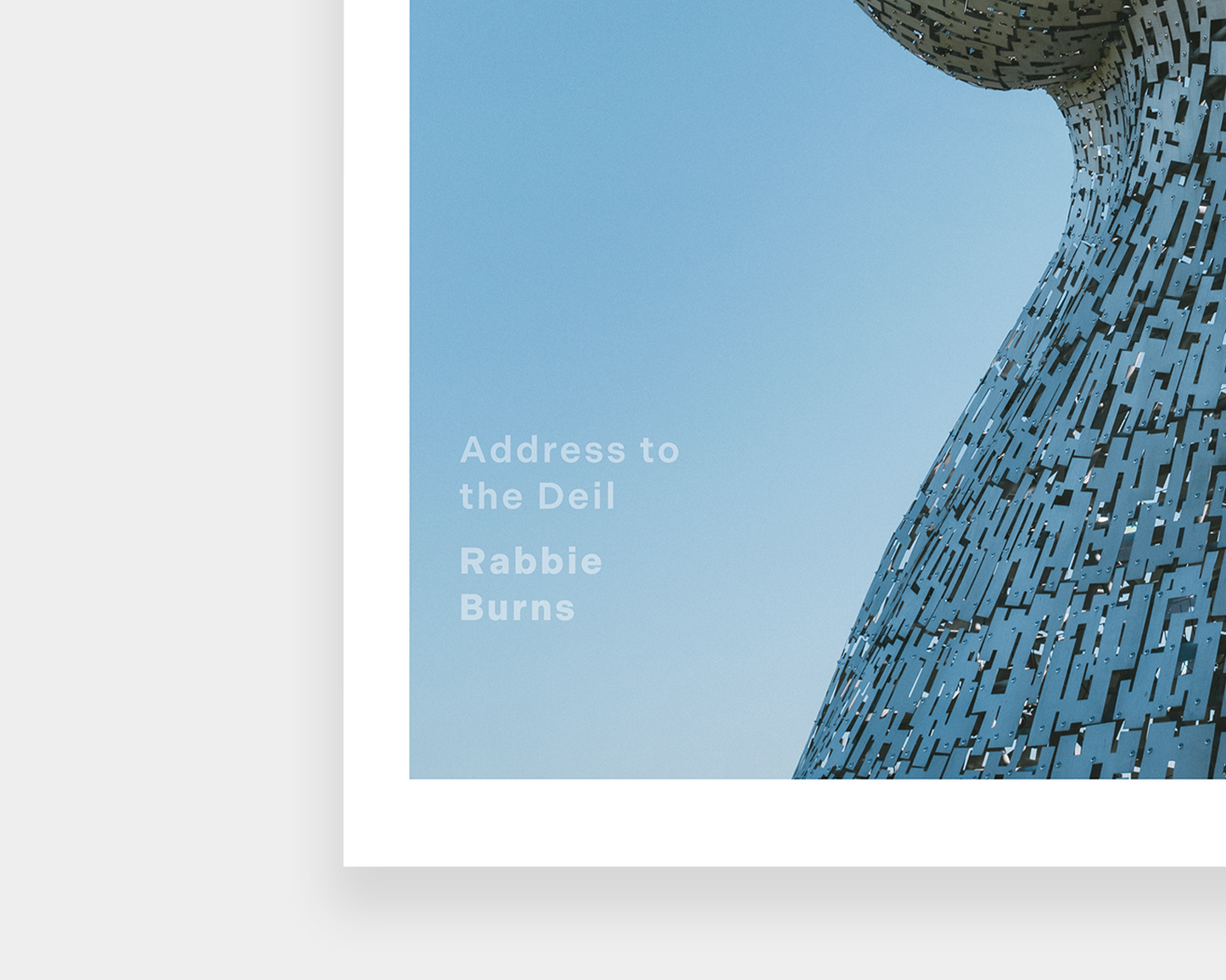The Kelpies Burns Print