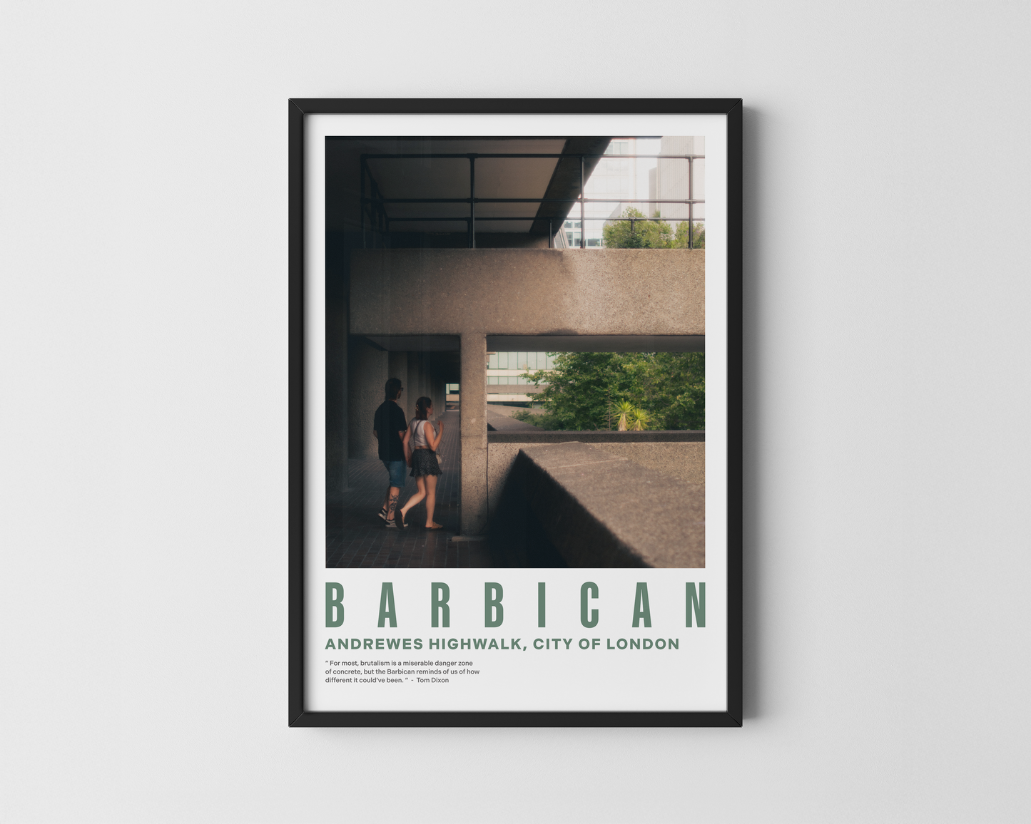 Andrewes Highwalk Print