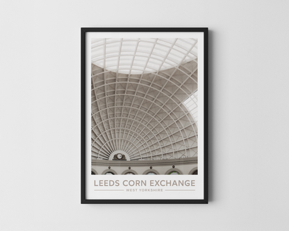 Leeds Corn Exchange Print