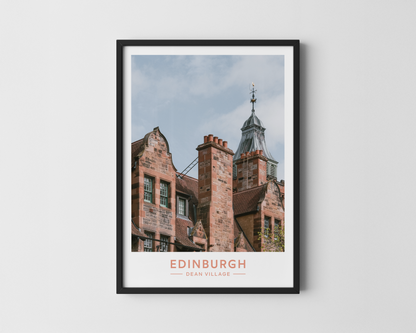Edinburgh Dean Village Print