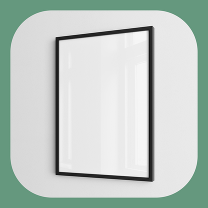 A3 Black Wooden Frame (Smooth)