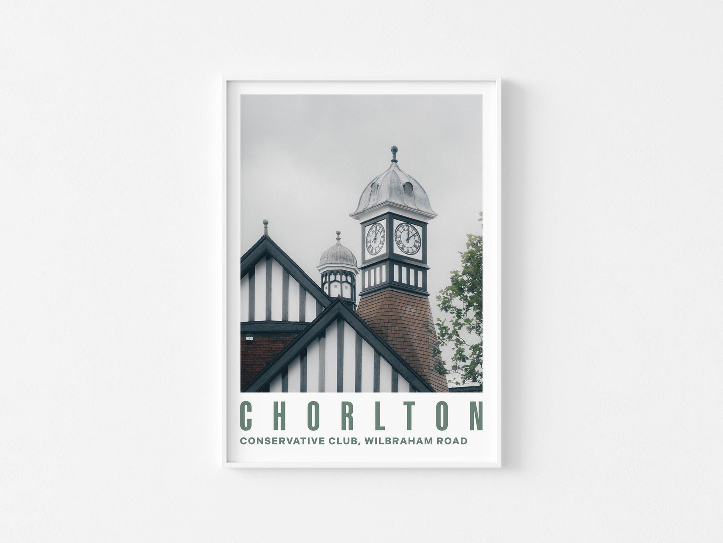 Wilbraham Road Print (A3/A4) - Chorlton, Greater Manchester, UK - Traditional / Architectural / Travel / Photographic Interest