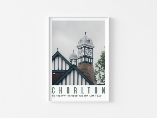 Wilbraham Road Print (A3/A4) - Chorlton, Greater Manchester, UK - Traditional / Architectural / Travel / Photographic Interest