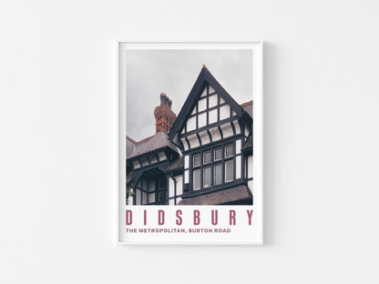 The Metropolitan Print (A3/A4) - Didsbury, Greater Manchester, UK - Traditional / Pubs / Architectural / Travel / Photographic Interest