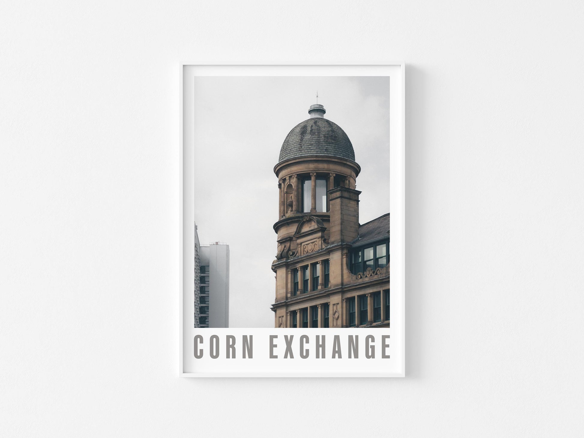 Corn Exchange Print (A3/A4) - Manchester, UK - Traditional / Victorian / Modernist / Mid-Century / Architectural / Photographic Interest