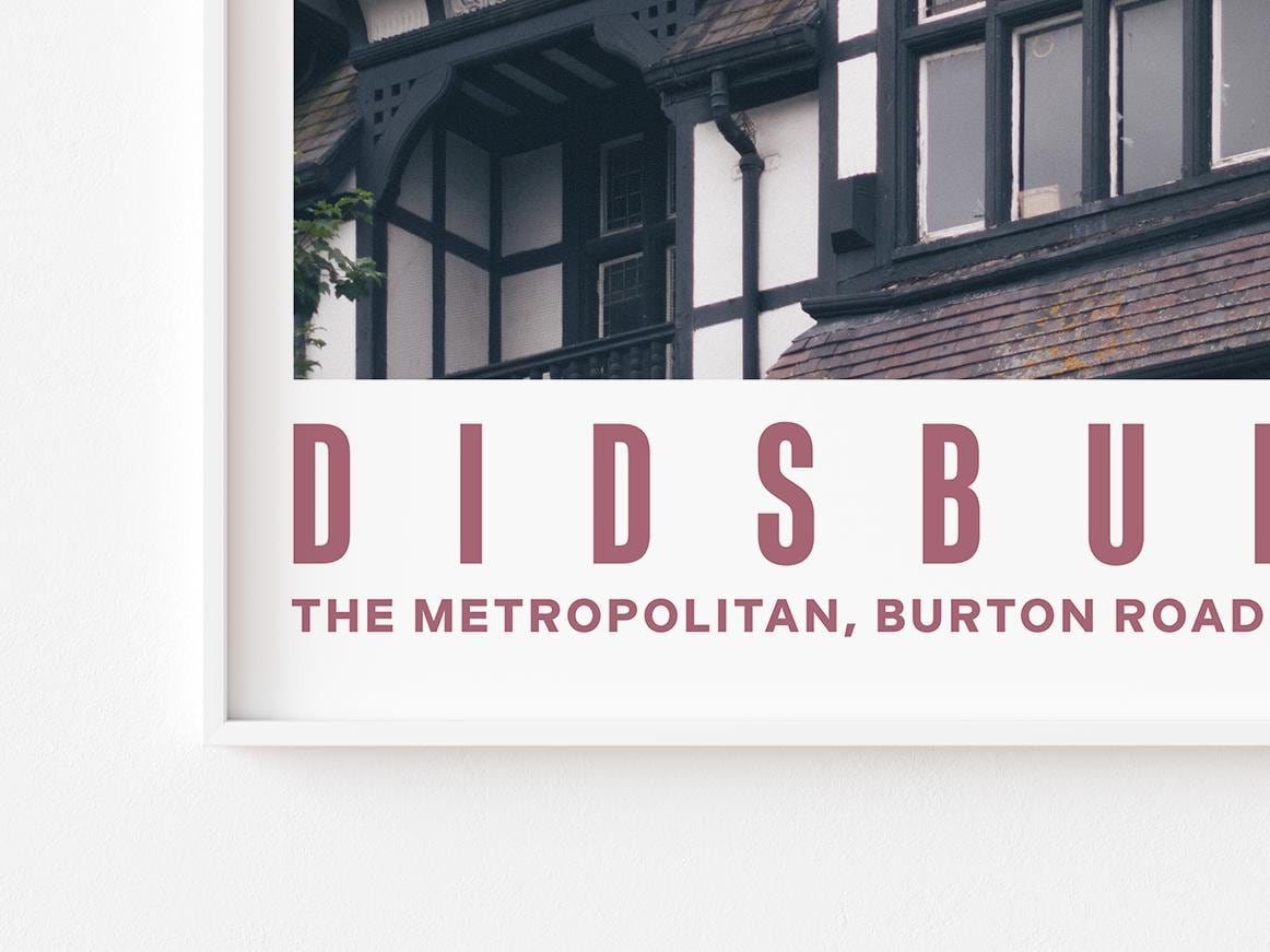 The Metropolitan Print (A3/A4) - Didsbury, Greater Manchester, UK - Traditional / Pubs / Architectural / Travel / Photographic Interest