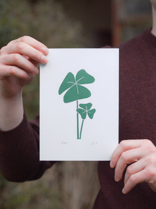 Shamrock Print