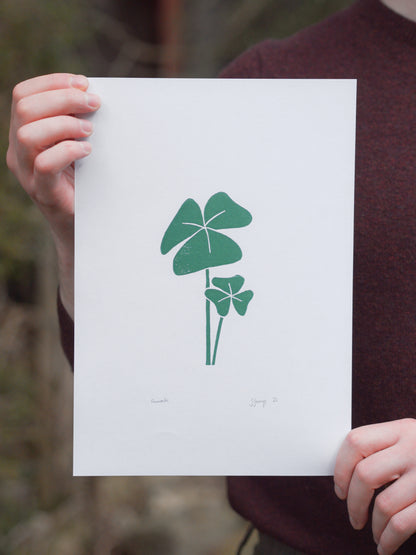 Shamrock Print