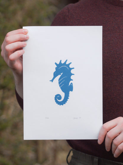 Seahorse Print