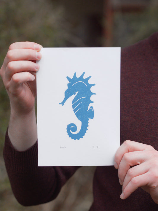 Seahorse Print
